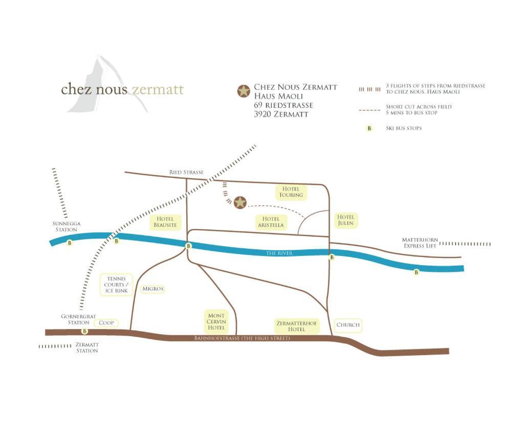 अपार्टमेंट Chez Nous Zermatt